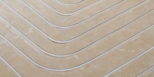 Frezovanie drazok pre podlahovku