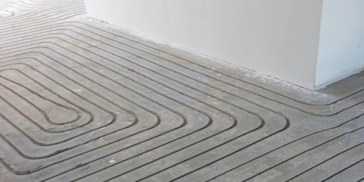 Kurenie podlahovym vykurovanim